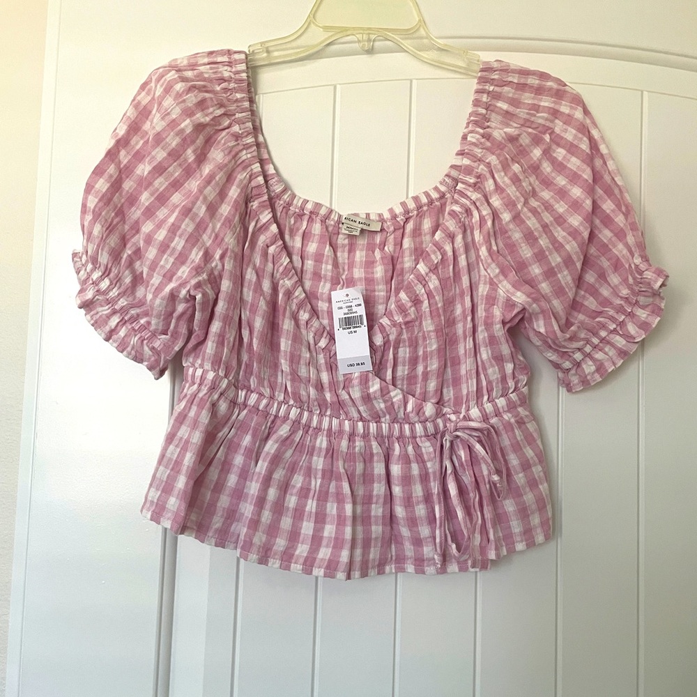 American Eagle Babydoll Tee
